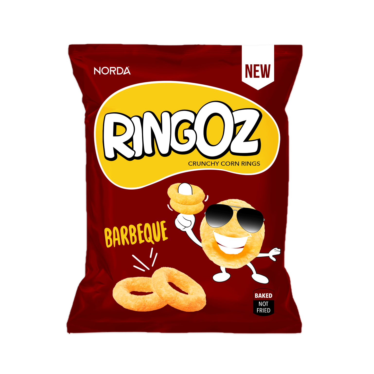 Ringoz Crunchy Corn (Barbeque) 12g